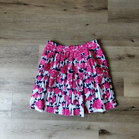 VINEYARD VINES Kentucky Derby Rose  Skirt Women's Size 8 - Picture 11 of 13